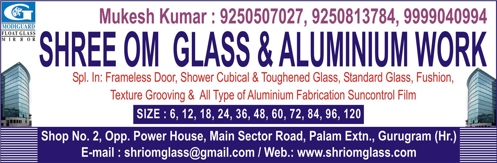 SHREE OM  GLASS & ALUMINIUM WORK